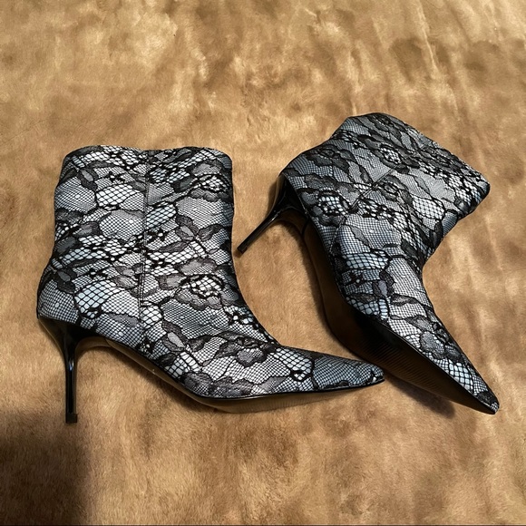 99%NEW #Heeled boots heels=8cm - Picture 3 of 7